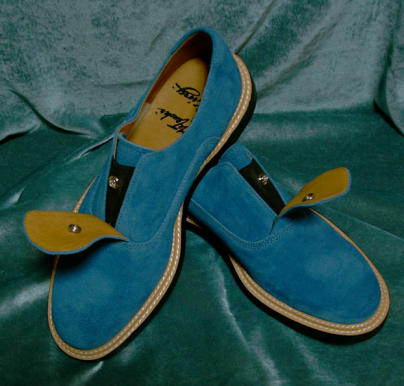 BLUE SUEDE SHOES/flap shoes/50s/rock'n'roll clothing/ts_014/cut4