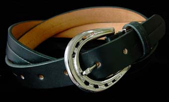HORSESHOE skinny belt/fiftys/rockabilly fashion/kz_05/cut2