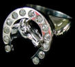 horseshoe ring/50s/rockabilly fashion/cut2/elvis presley