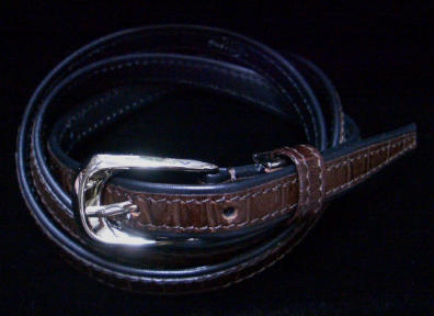 Two-tone skinny belt/50s/rock'n'roll clothing/sb_041/cut2