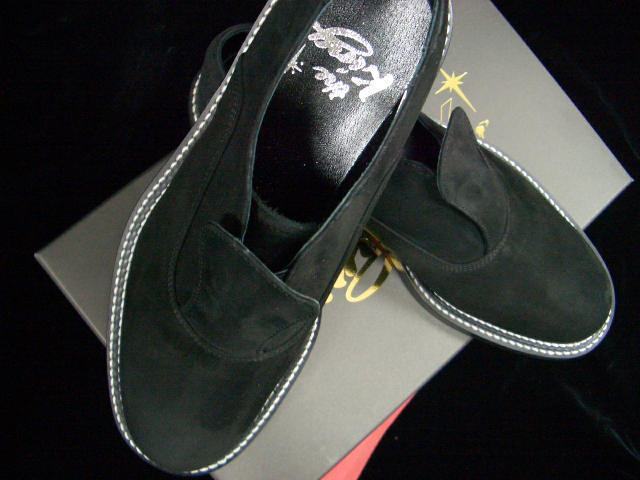 black bucks flap shoes/50s/rock'n'roll clothing/ts_026/cut6