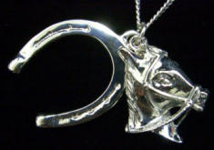 horseshoe pendant